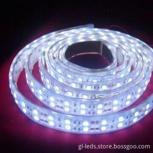 5050 SMD Flexible LED Strip with 12 or 24V DC Working Voltage and 60mA/LED Maximum Current